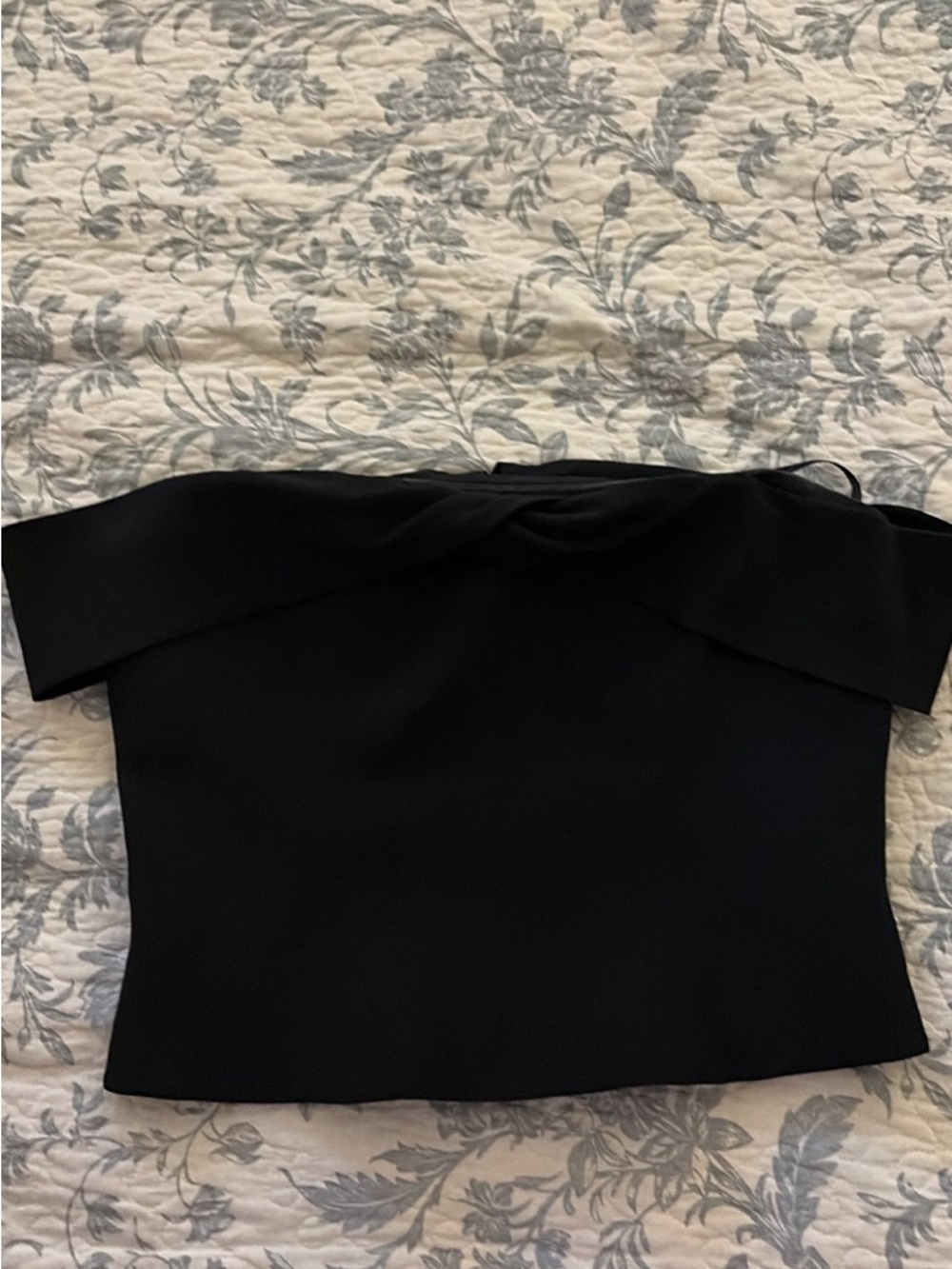 Club Monaco Off-Shoulder Black Women's Top